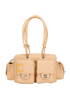 Cambon Reporter Bag, &pound;3,200, Handbags, Beige, Leather, Front view